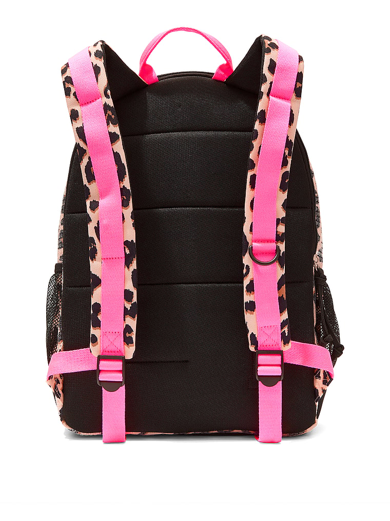 Pink Canvas Backpack